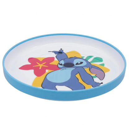 Disney Stitch Kinder Geschirr-Set 3 teilig Becher Teller Schüssel antirutsch - WS-Trend.de