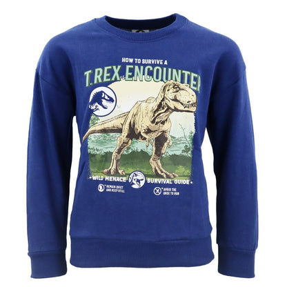 Sweater Jurassic World Jurassic World Kinder Pullover Jungen Dinos Pulli Gr. 104