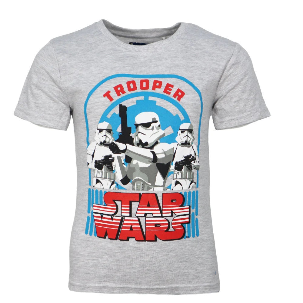 Star Wars Strom Trooper Jungen Kinder kurzarm Pyjama Schlafanzug 98-110 - WS-Trend.de