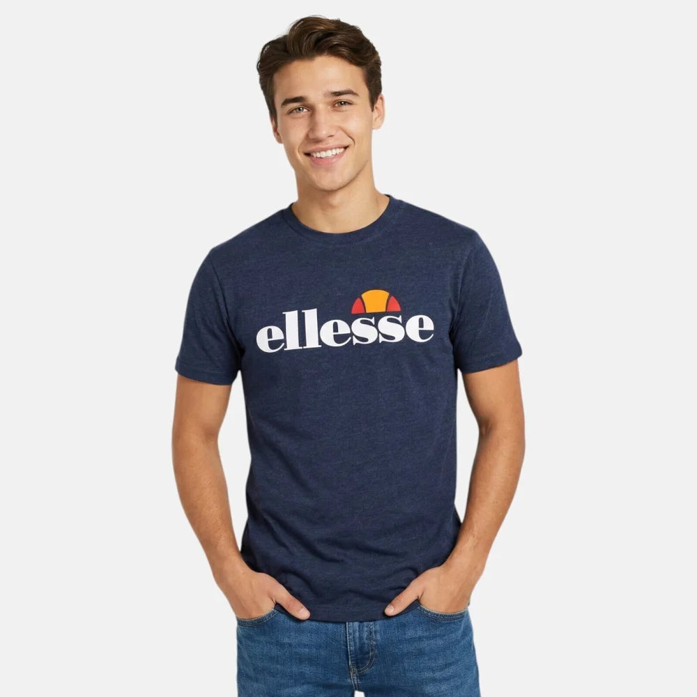 Ellesse Herren Kurzarm T-Shirt Shirt Blau oder Schwarz S-XXL - WS-Trend.de