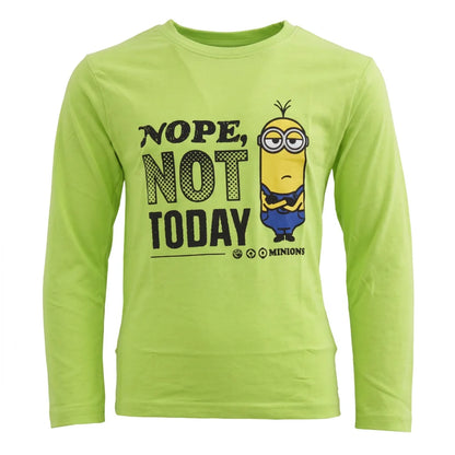 Print-Shirt Minions Die Kinder Jungen langarm Shirt Langarmshirt Gr. 104-134 - WS-Trend.de