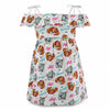 Paw Patrol Skye Kinder Mädchen kurzarm Kleid Sommerkleid  Gr. 98 -122