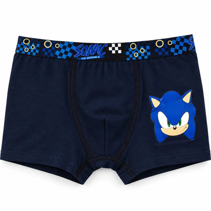 Sonic the Hedgehog Jungen Boxershorts Unterhose 2er Pack Gr. 98-128 - WS-Trend.de