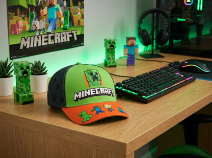 Minecraft Creeper Jungen Basecap Baseball Kappe Mütze Gr. 54 bis 56 - WS-Trend.de