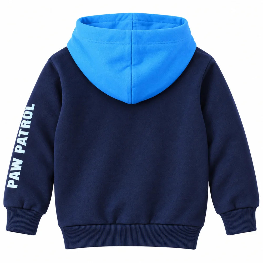 PAW Patrol Chase Kinder-Hoodie mit Kapuze Hellblau oder Dunkelblau 92–128 - WS-Trend.de