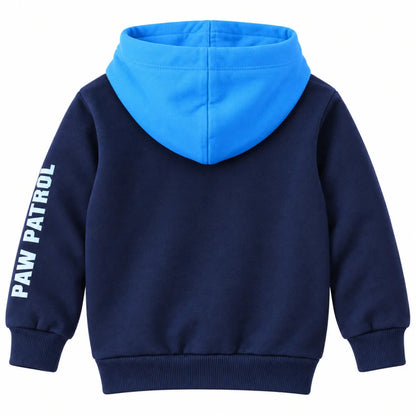 PAW Patrol Chase Kinder-Hoodie mit Kapuze Hellblau oder Dunkelblau 92–128 - WS-Trend.de