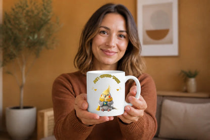 Anti-Stress-Tasse Nymphensittich 325 ml Keramik Kaffeebecher Geschenk - WS-Trend.de
