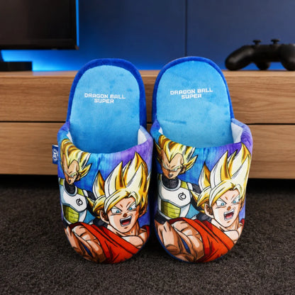 Dragon Ball Super Jungen Hausschuhe Slipper Schlüpfschuhe Pantoffeln 30-37 - WS-Trend.de