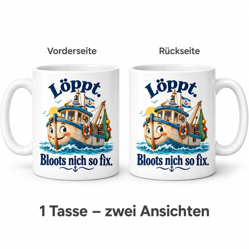 WS-Trend Kutter Tasse mit lustigem Spruch Keramik 330 ml Geschenktasse - WS-Trend.de