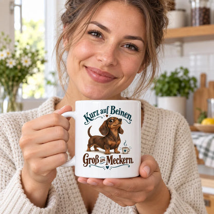 WS-Trend Dackel Tasse mit lustigem Spruch Keramik 330 ml Geschenktasse - WS-Trend.de