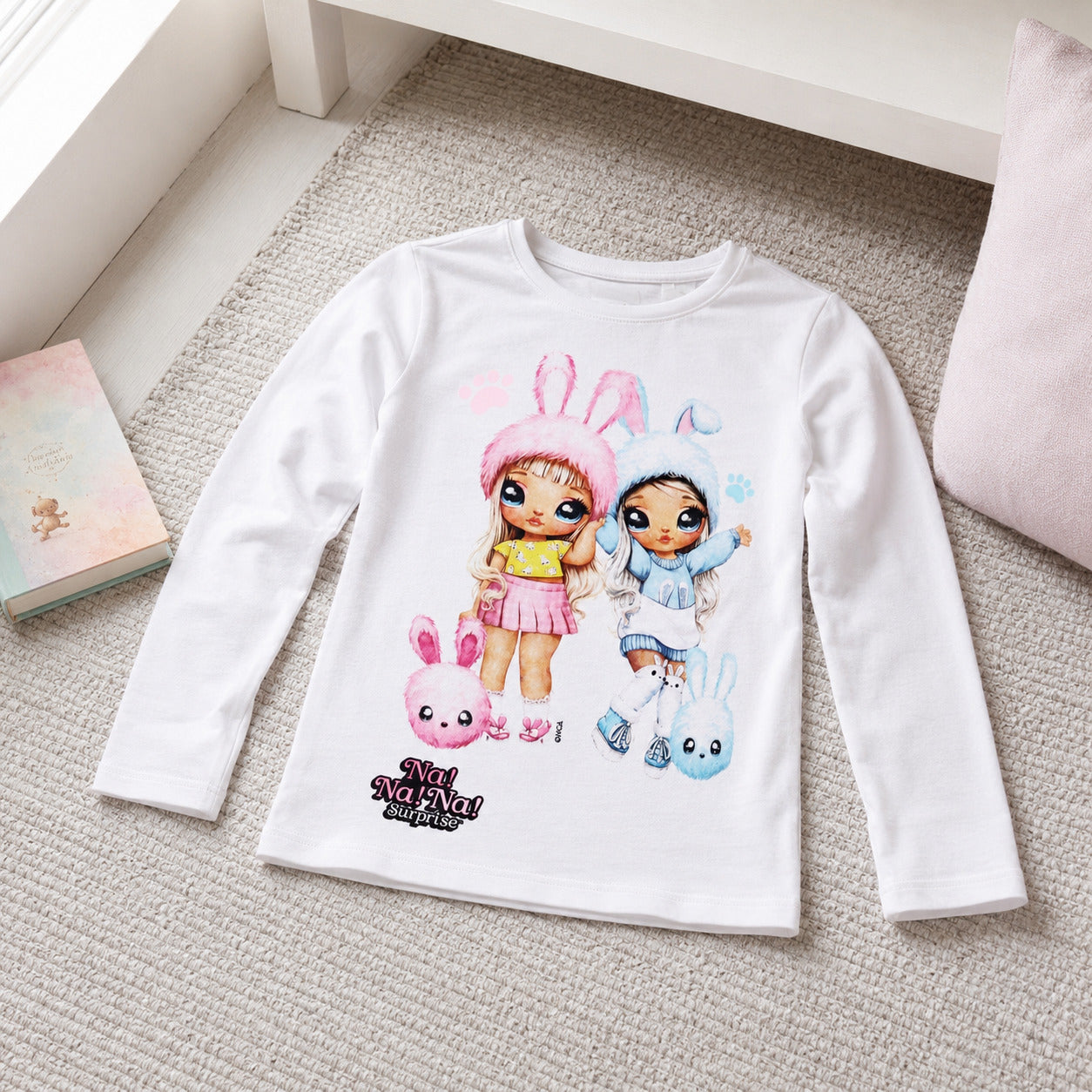 Print-Shirt Na!Na!Na! Surprise NA!Na! Surprise Girls Kinder Mädchen Langarmshirt Shirt 100% Baumwolle