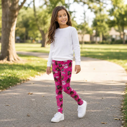 LOL Surprise GLAM Kinder Leggings Mädchen Jogginghose Capri lang Gr. 98 - WS-Trend.de