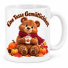 WS-Trend Herbst Tasse Bär mit Spruch, Keramik 330 ml