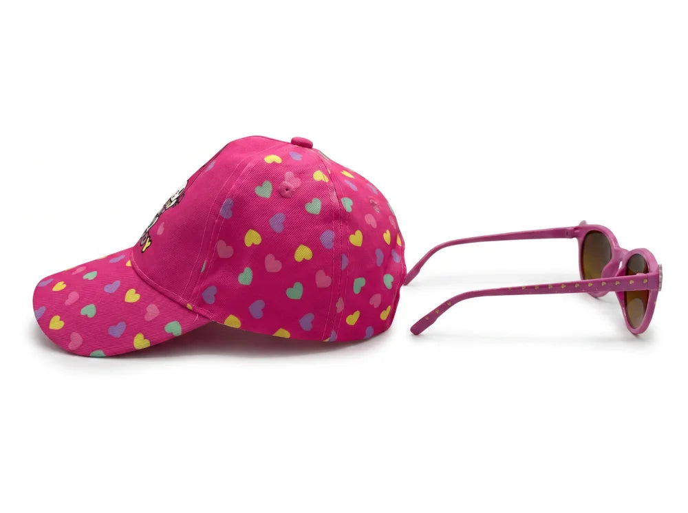 Hello Kitty Melody Kinder Basecap Baseball Kappe und Sonnenbrille Gr. 52-54 - WS-Trend.de