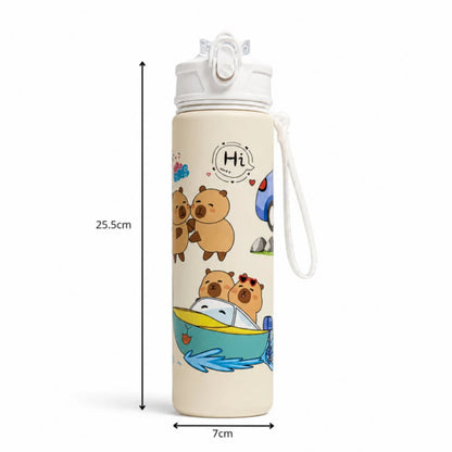 Capibara Capybara Sportflasche Wasserflasche Trinkflasche Flasche 800 ml - WS-Trend.de