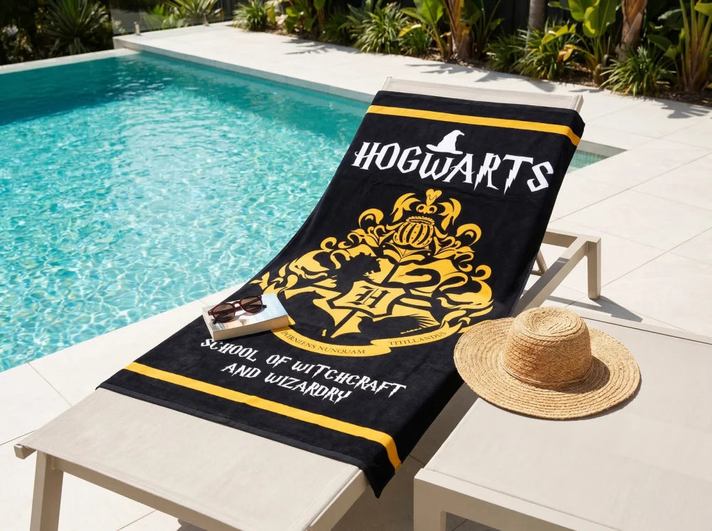 Harry Potter Hogwart Scool Kinder Badetuch - WS-Trend.de