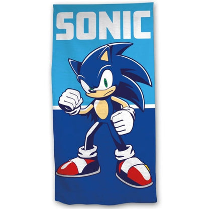 Sonic the Hedgehog Handtuch Badehandtuch Badetuch XL Strandtuch 70x140 cm - WS-Trend.de