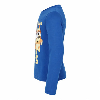 Bluey Bingo Kinder Langarmshirt langarm Shirt Gr. 92-116 Baumwolle - WS-Trend.de