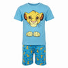 König der Löwen Simba Kinder kurzarm Schlafanzug Pyjama 98 -128 Baumwolle
