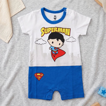 DC Superman Baby Kleinkind kurzarm Body Strampler Schlafanzug Gr. 74 - WS-Trend.de