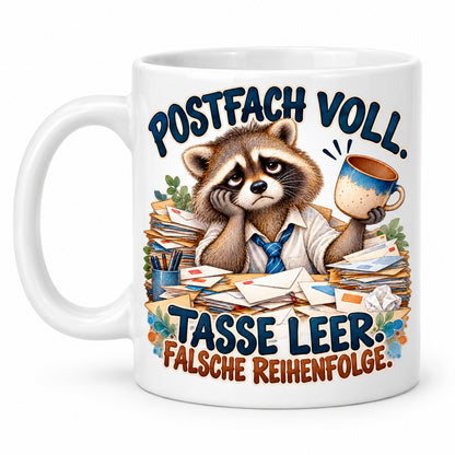 Büro Tasse Keramik 330 ml lustiger Spruch Geschenk Kollegen Homeoffice