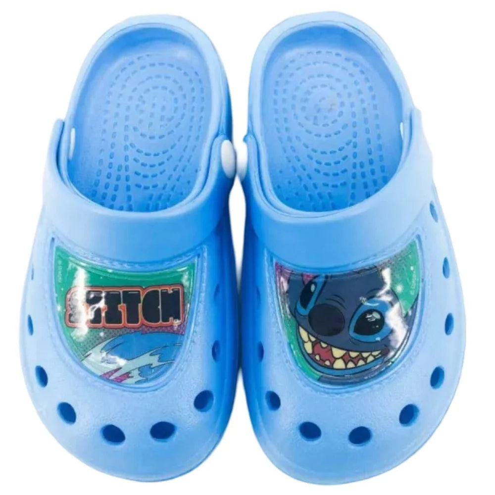 Disney Lilo und Stitch Kinder Clogs - Badeschuhe Latschen Hausschuhe Gr. 24-27 - WS-Trend.de