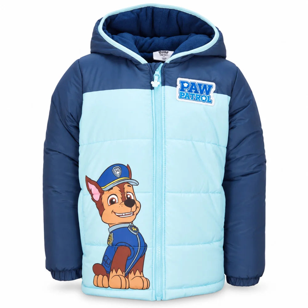 Winterjacke PAW PATROL Kinder Jungen Jacke mit Kapuze Gr. 92 bis 128 - WS-Trend.de