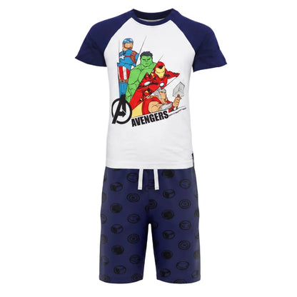 Marvel Avengers Hulk Iron Man Sommerset Shorts plus T-Shirt Gr. 104 - WS-Trend.de