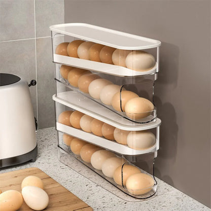 Eierkorb 12 Eier Organizer Aufbewahrung Eierhalter Kühlschrank Eierbox - WS-Trend.de