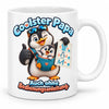 WS-Trend Pinguinpapa Tasse Keramik 330 ml Geschenk für Papa mit Spruch
