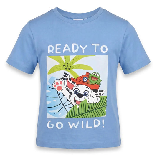 Paw Patrol Marshall Kinder Jungen kurzarm T-Shirt Shirt 98 -128 Baumwolle - WS-Trend.de