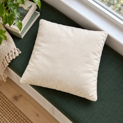 Capibara Velours-Dekokissen mit Herzen 35x35x5 cm - WS-Trend.de