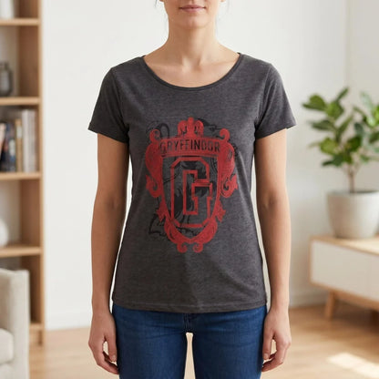 Harry Potter Hogwarts Damen kurzarm Shirt XS - WS-Trend.de
