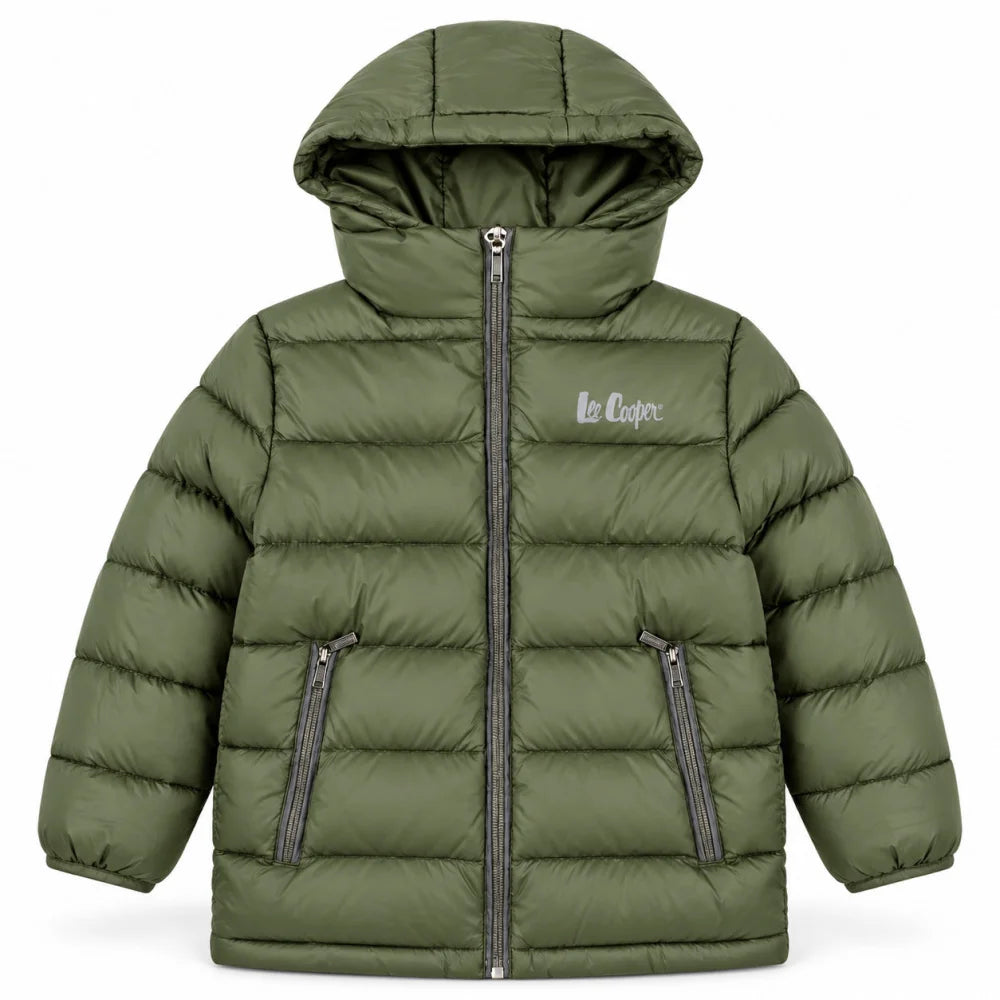 Lee Cooper Kinder Jungen Winterjacke Jacke mit Kapuze Parka Gr. 104-164 - WS-Trend.de