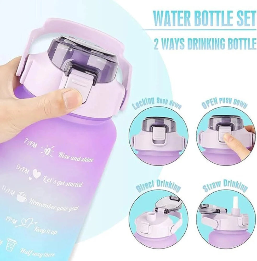 XXL Sportflasche Wasserflasche Trinkflasche Flasche 2000 ml - WS-Trend.de