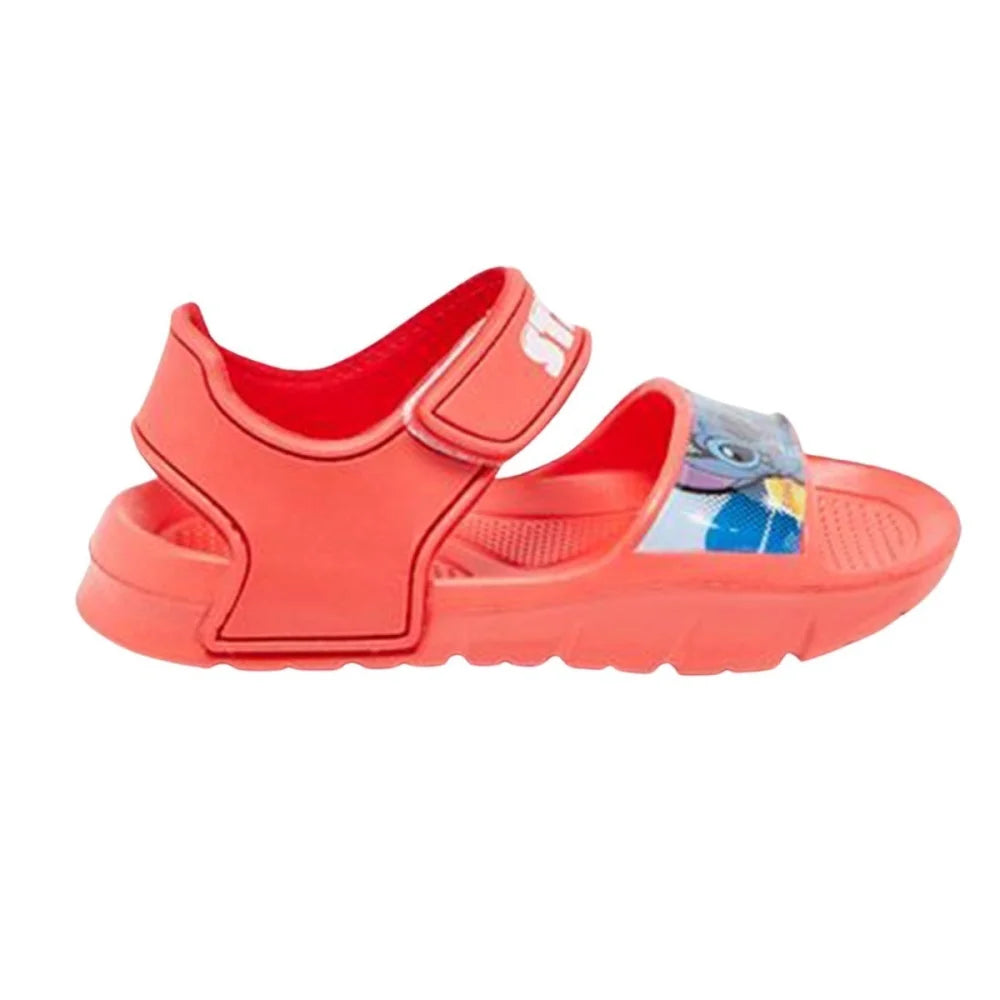 Disney Stitch Kinder Jungen Sandalen Badeschuhe Latschen Klett Gr. 28-31 - WS-Trend.de