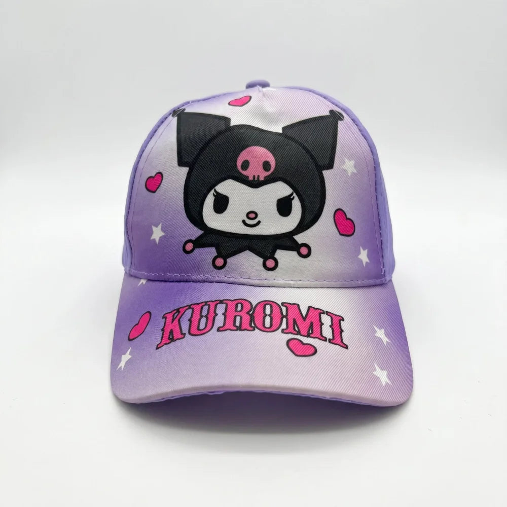 Hello Kitty Kuromi Kinder Basecap Baseball Kappe und Sonnenbrille Gr. 52-54 - WS-Trend.de