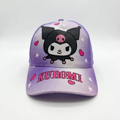 Hello Kitty Kuromi Kinder Basecap Baseball Kappe und Sonnenbrille Gr. 52-54 - WS-Trend.de