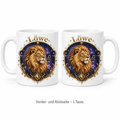WS-Trend Sternzeichen Tasse Löwe mystisch Keramik 330 ml Geschenk - WS-Trend.de