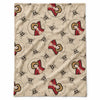 One Piece Ruffy Flanell-Kuscheldecke 110x150 cm, Beige