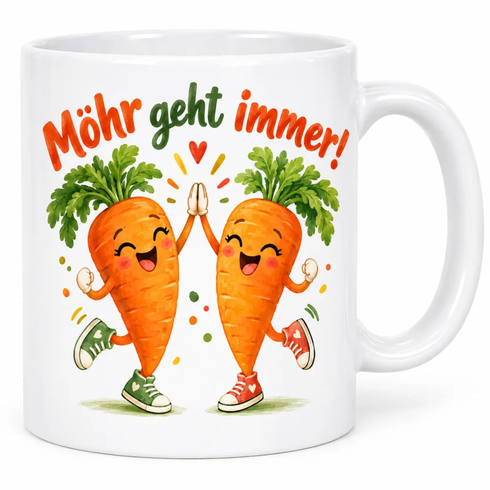 WS-Trend Food Tassen Keramik 330 ml lustige Sprüche 10 Motive zur Wahl - WS-Trend.de