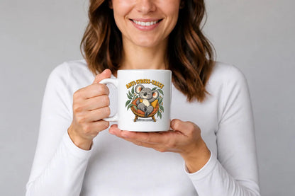 Anti-Stress-Tasse Koala – Keramiktasse 325 ml - WS-Trend.de