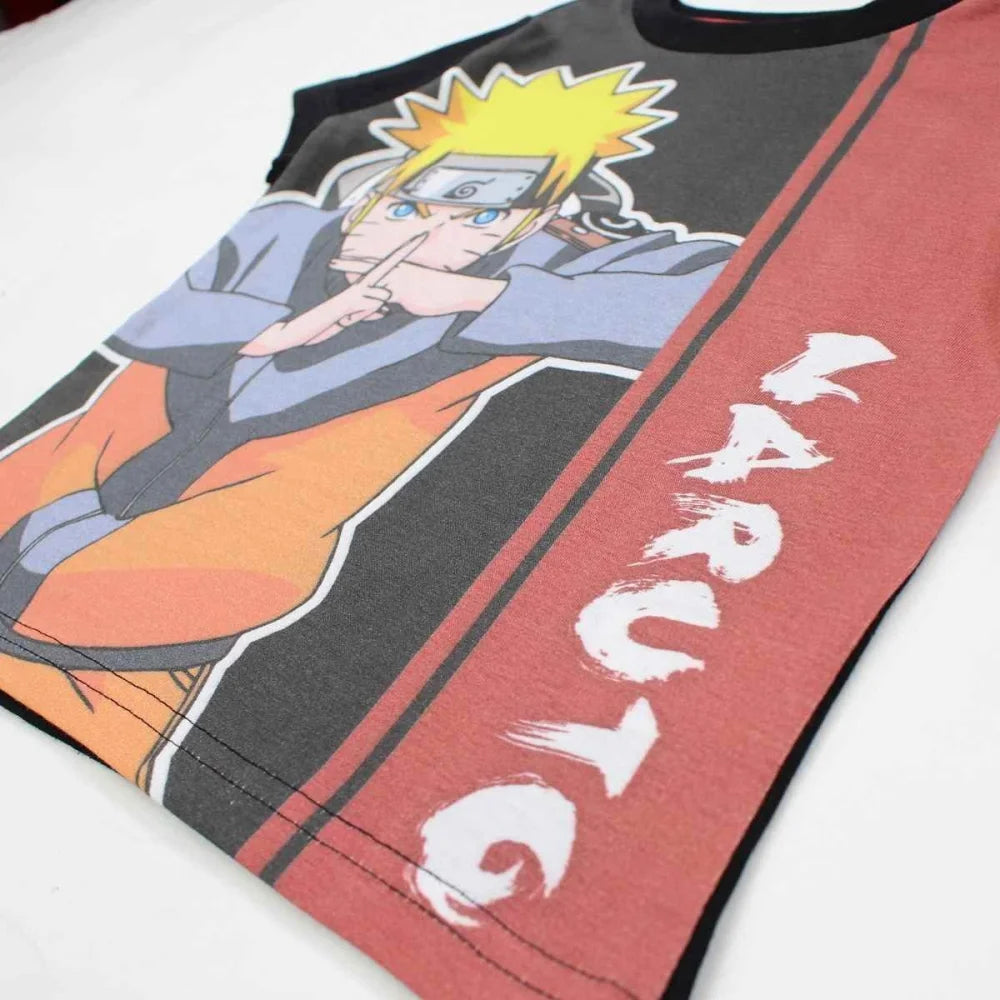 Anime Naruto Shippuden Kinder Jungen kurzarm Shirt T-Shirt 100% Baumwolle - WS-Trend.de
