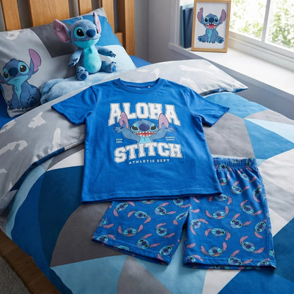 Disney Lilo und Stitch Kinder Jungen Schlafanzug Pyjama Shirt Hose Gr. 98 -128 - WS-Trend.de