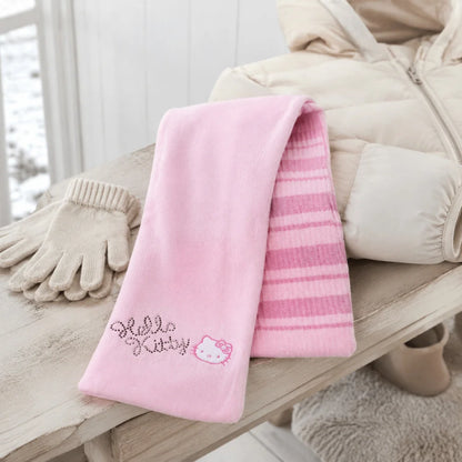 Hello Kitty Kinder Mädchen Winter Schals 3er Set 120 x 20 cm - WS-Trend.de