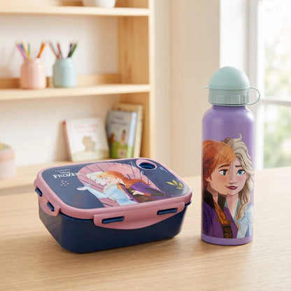 Disney Die Eiskönigin Anna Elsa 2 tlg Kinder Lunch Set Brotdose Alu-Trinkflas... - WS-Trend.de