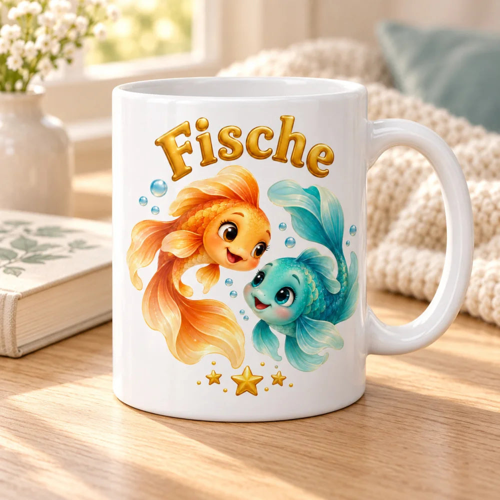 WS-Trend Sternzeichen Tasse Kinder Keramik 330ml Geschenk Motivauswahl - WS-Trend.de