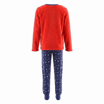 Disney Cars Lightning McQueen Weihnachts-Pyjama Coral-Fleece Größen 98–128 - WS-Trend.de
