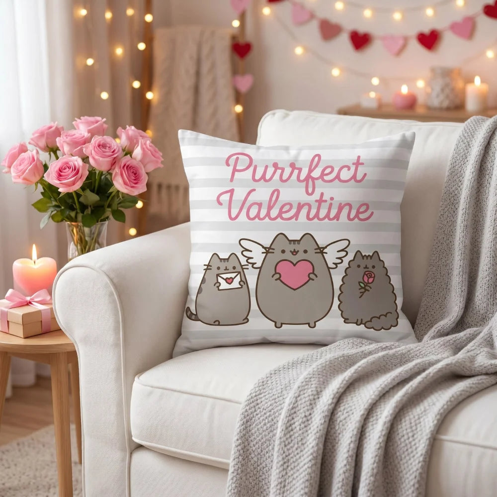Pusheen the Cat Katze Kissen Dekokissen Wendekissen 40 x x7 cm - WS-Trend.de