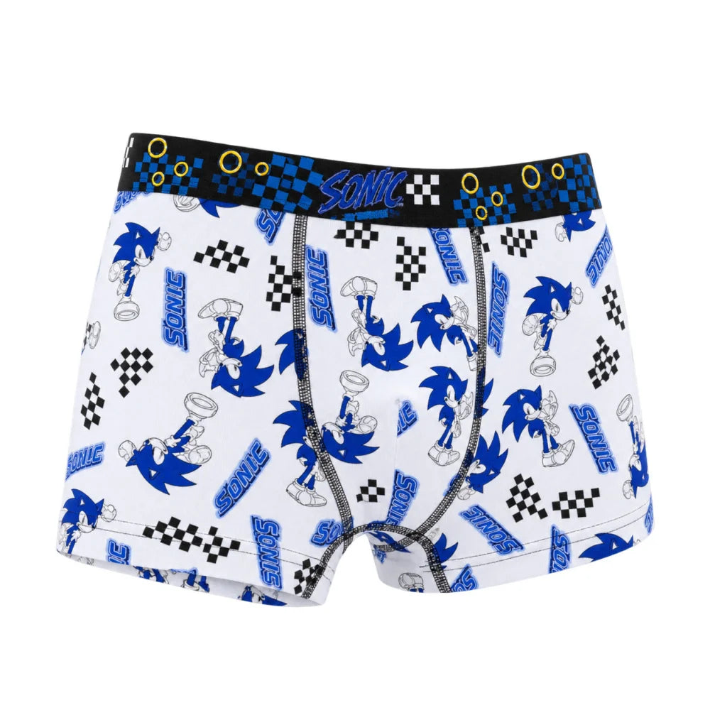 Sonic the Hedgehog Jungen Boxershorts Unterhose 2er Pack Gr. 98-128 - WS-Trend.de